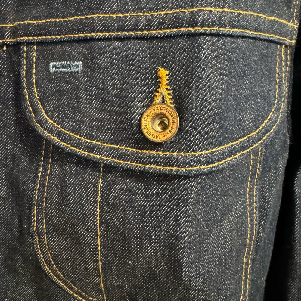 Taylor Stitch Long Haul Dark Denim Jacket 42 - Picture 4 of 8
